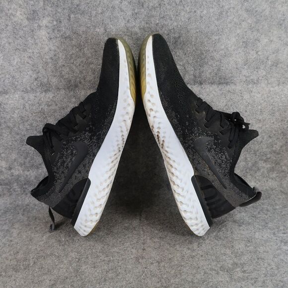Nike Shoes Womens 8 Athletic Trainers Epic React Flyknit Running Active Black - Picture 8 of 12